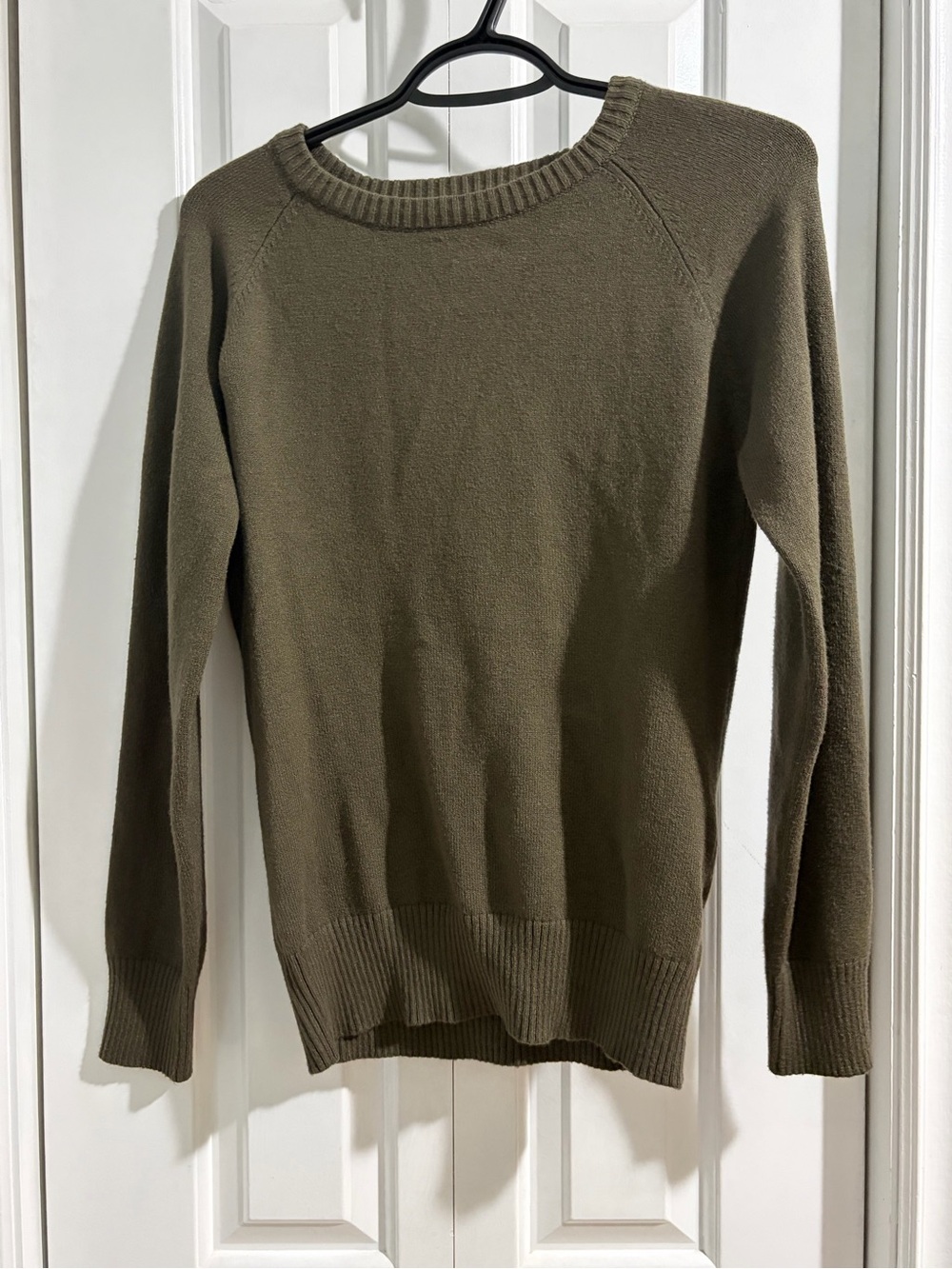 French Connection Olive Crewneck Sweater